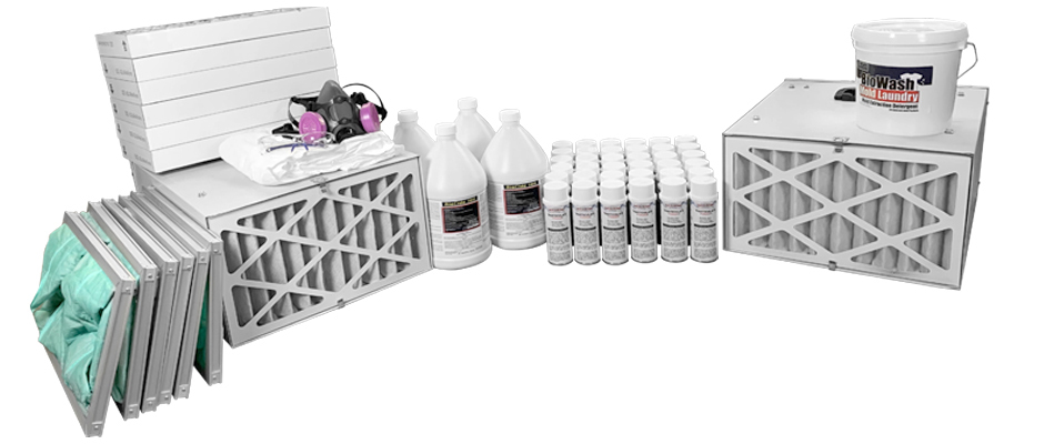 Clean Sweep Remediation Kit - Mold Cleaning Kits - BioCide Labs
